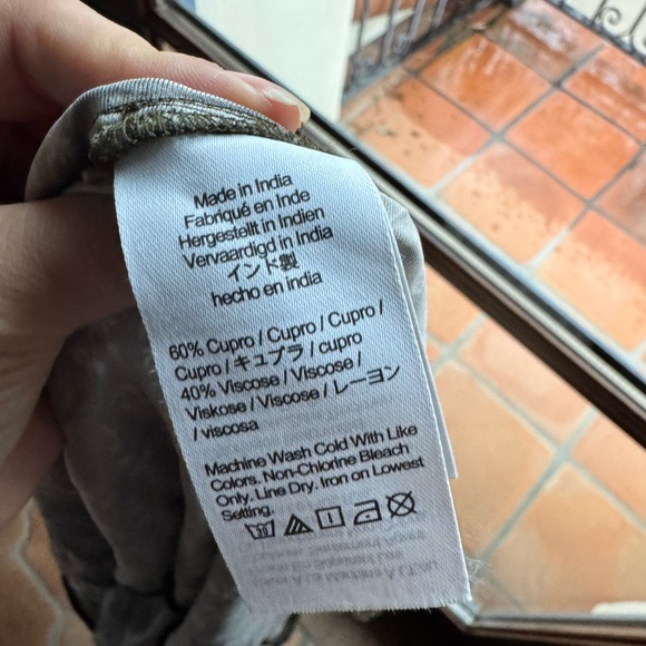 Madewell Olive Floral Midi Dress Cottagecore Boho Short Sleeve coquette girl 10 - Picture 7 of 7